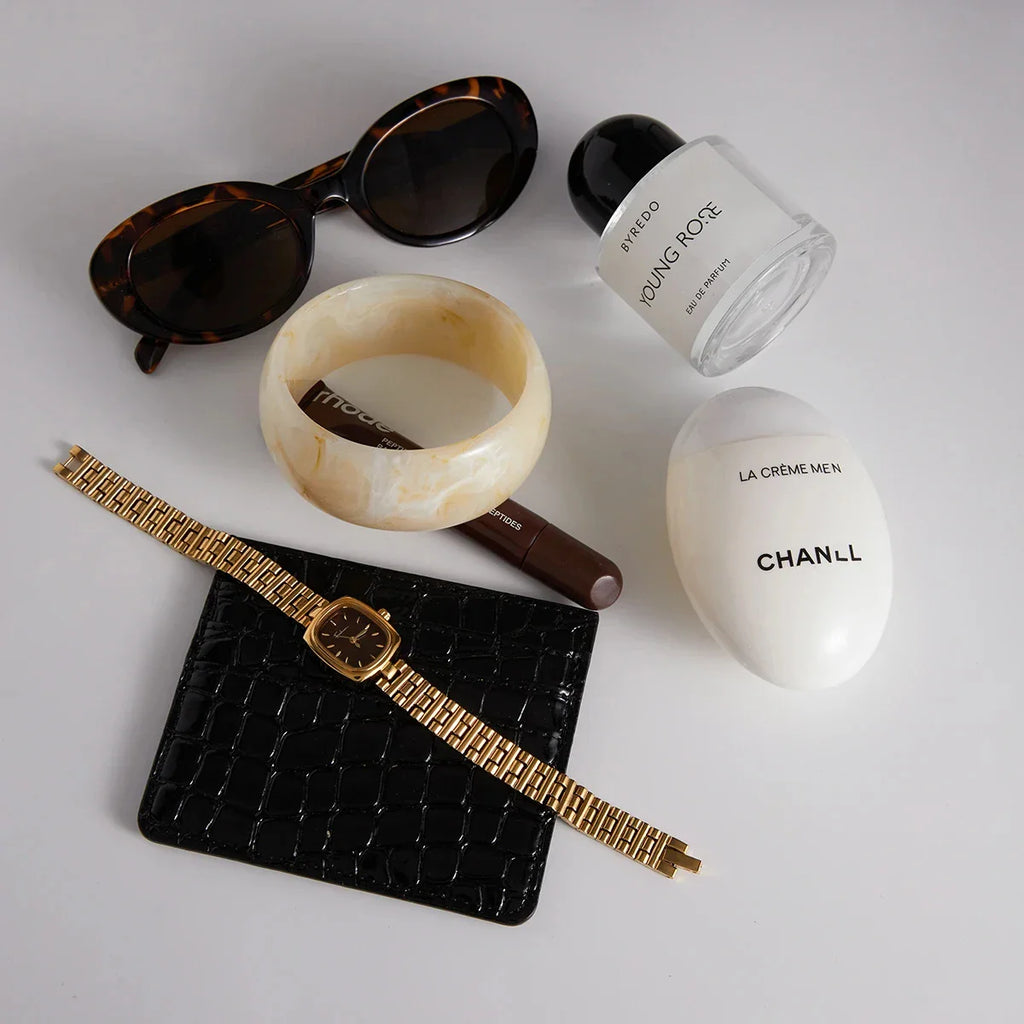 Acrylic white bangle
