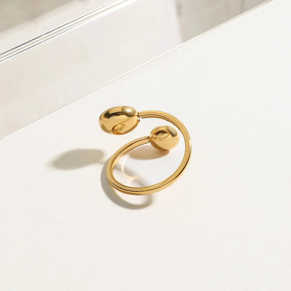 Chunky stoned ring