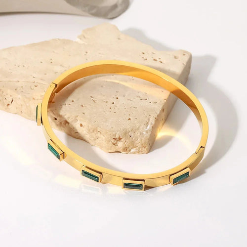 Classy green bangle