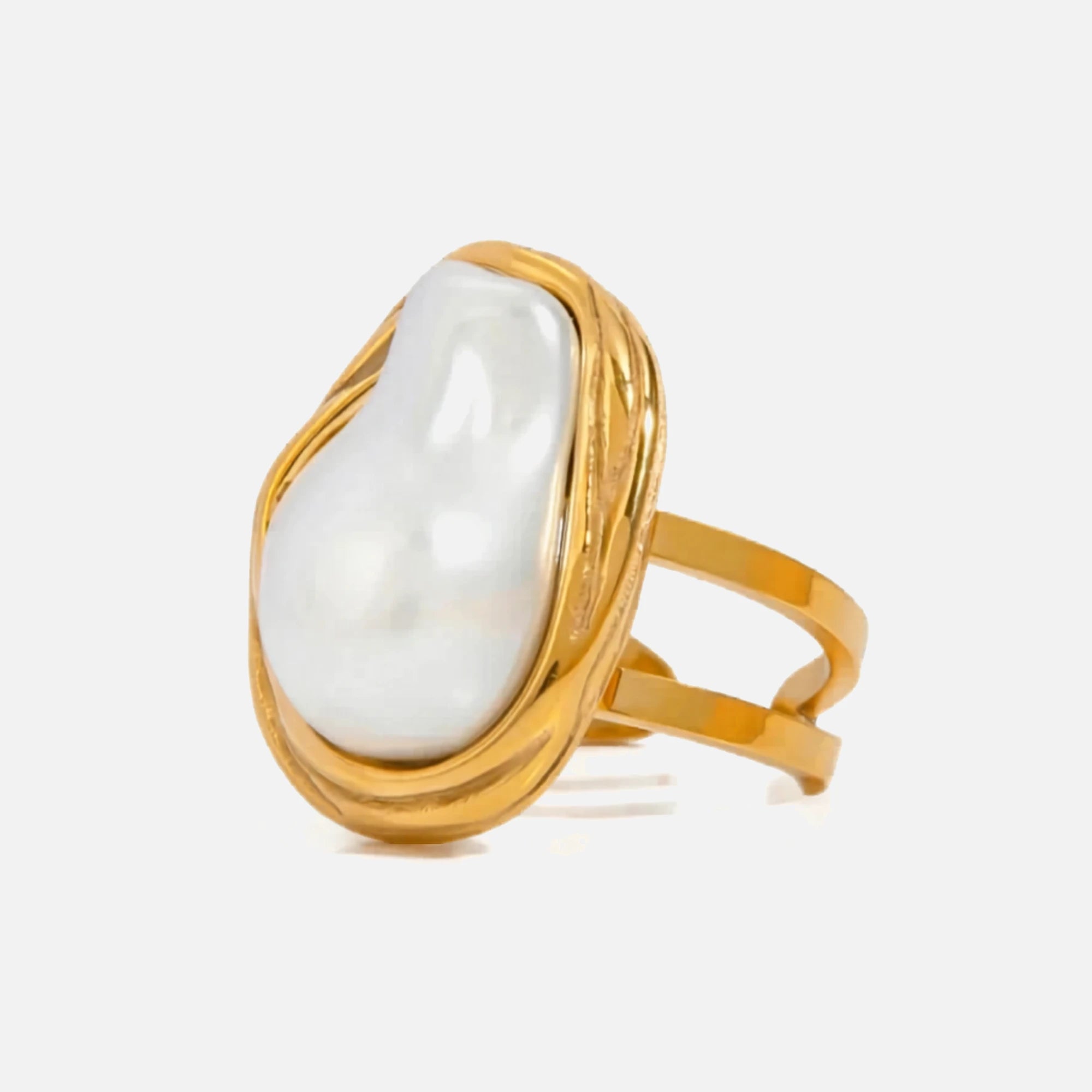 Chunky stoned ring