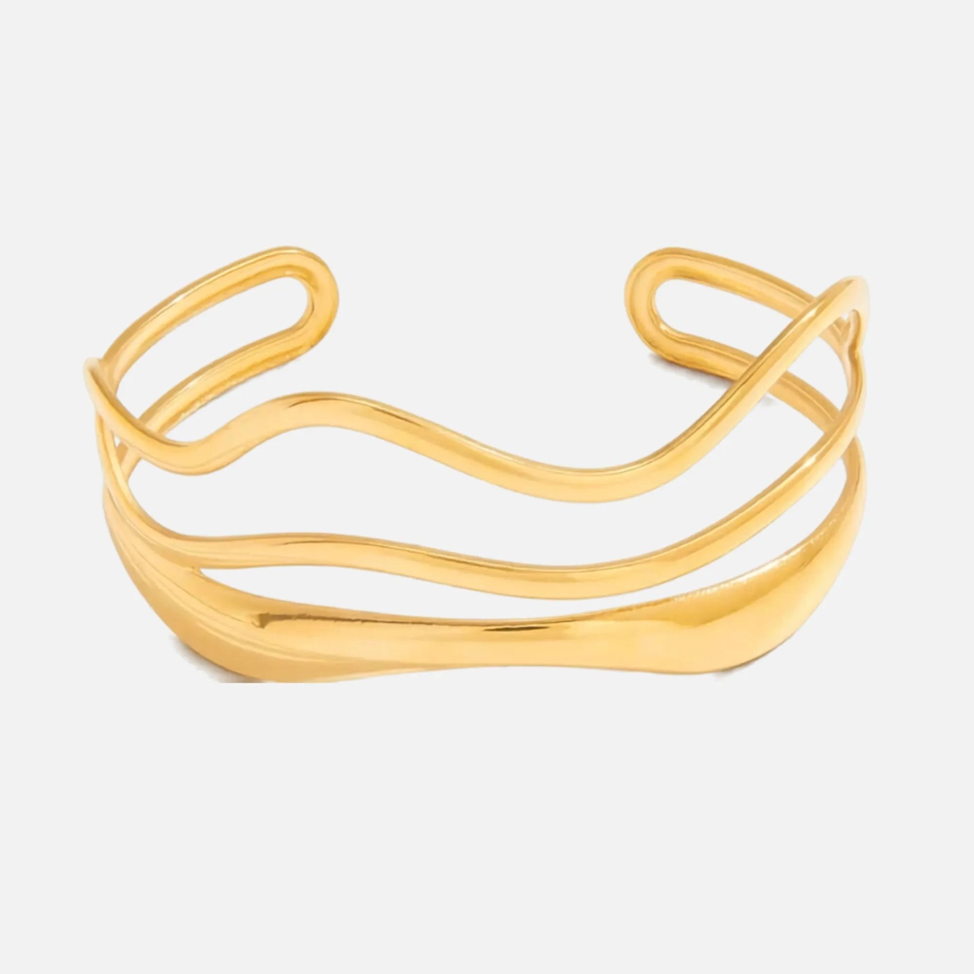 Wavy bangle
